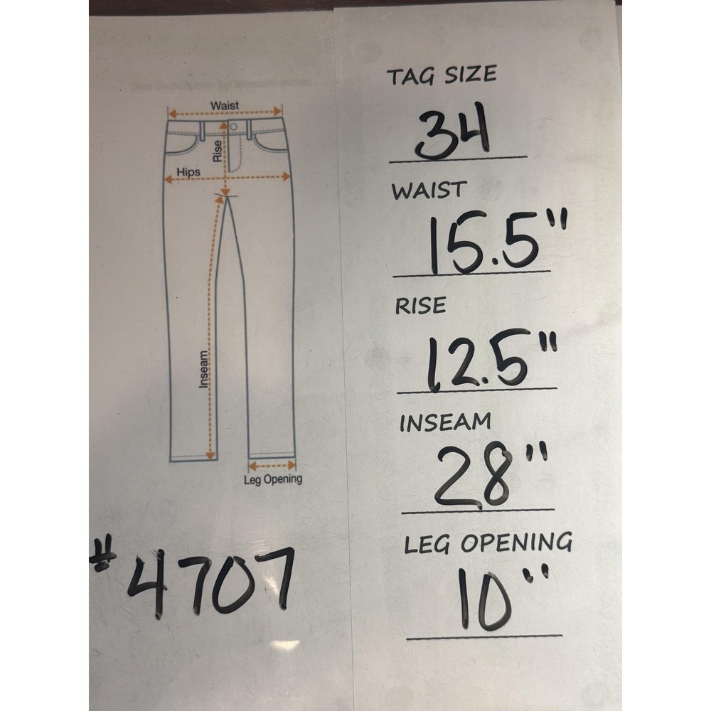 Guess Jeans Cargo Pants Mens 34x28 Gray Cotton Canvas Relaxed Fit Baggy Vintage - Picture 14 of 14